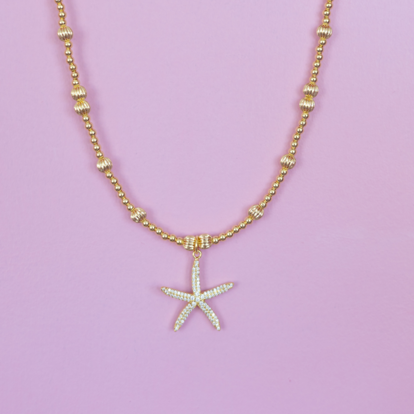 Starfish Statement Necklace