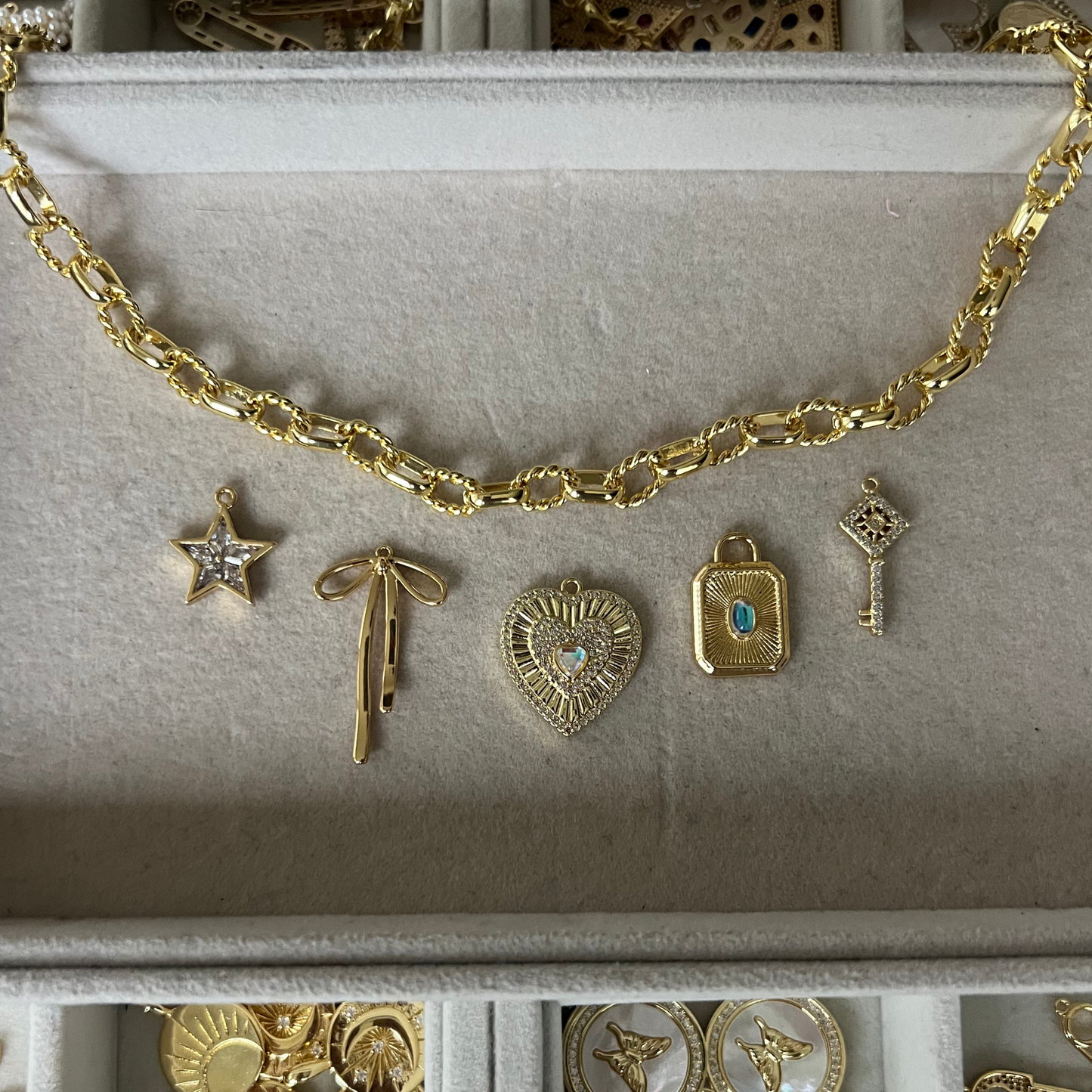 The Landry 5 Charm Necklace