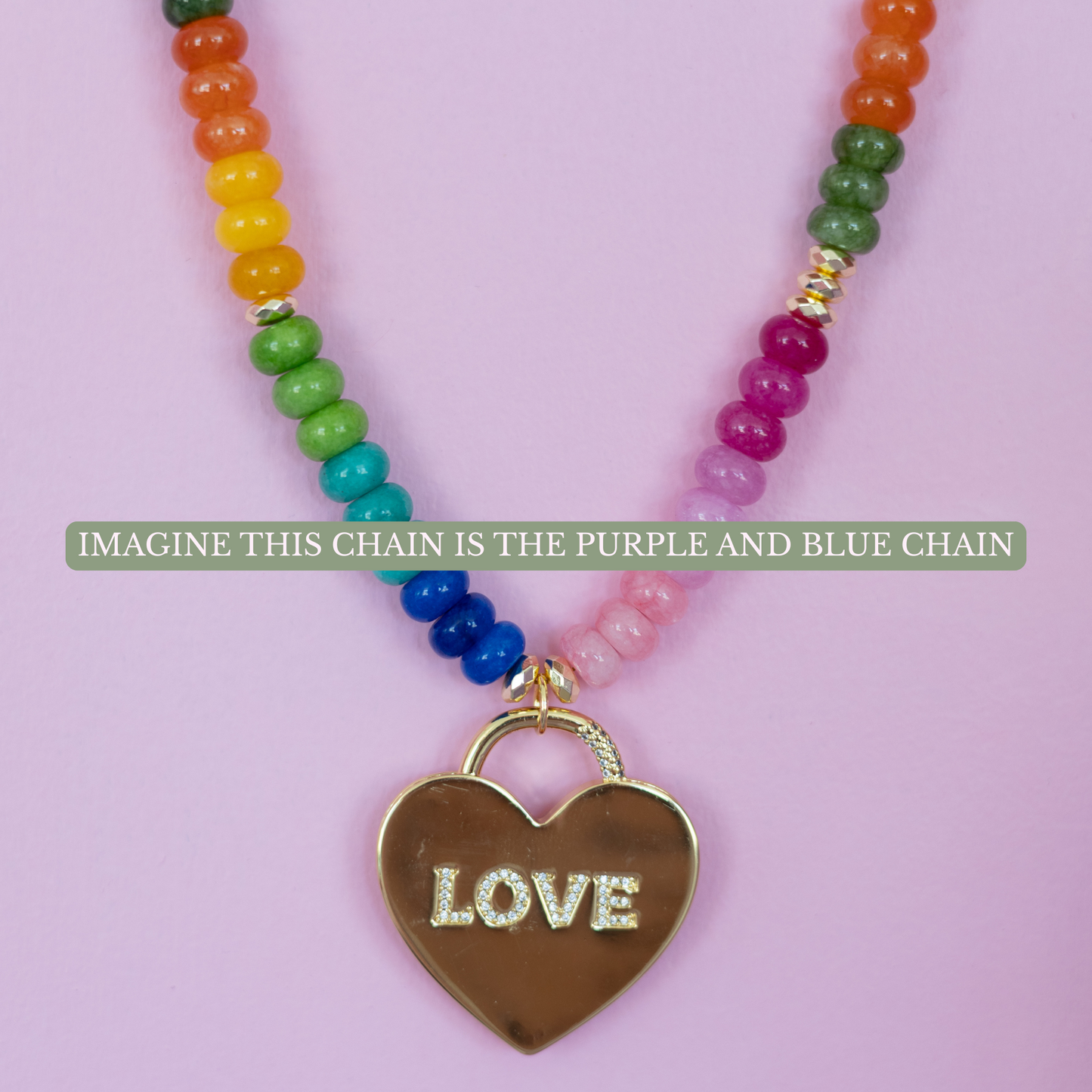 Color Bead Necklaces