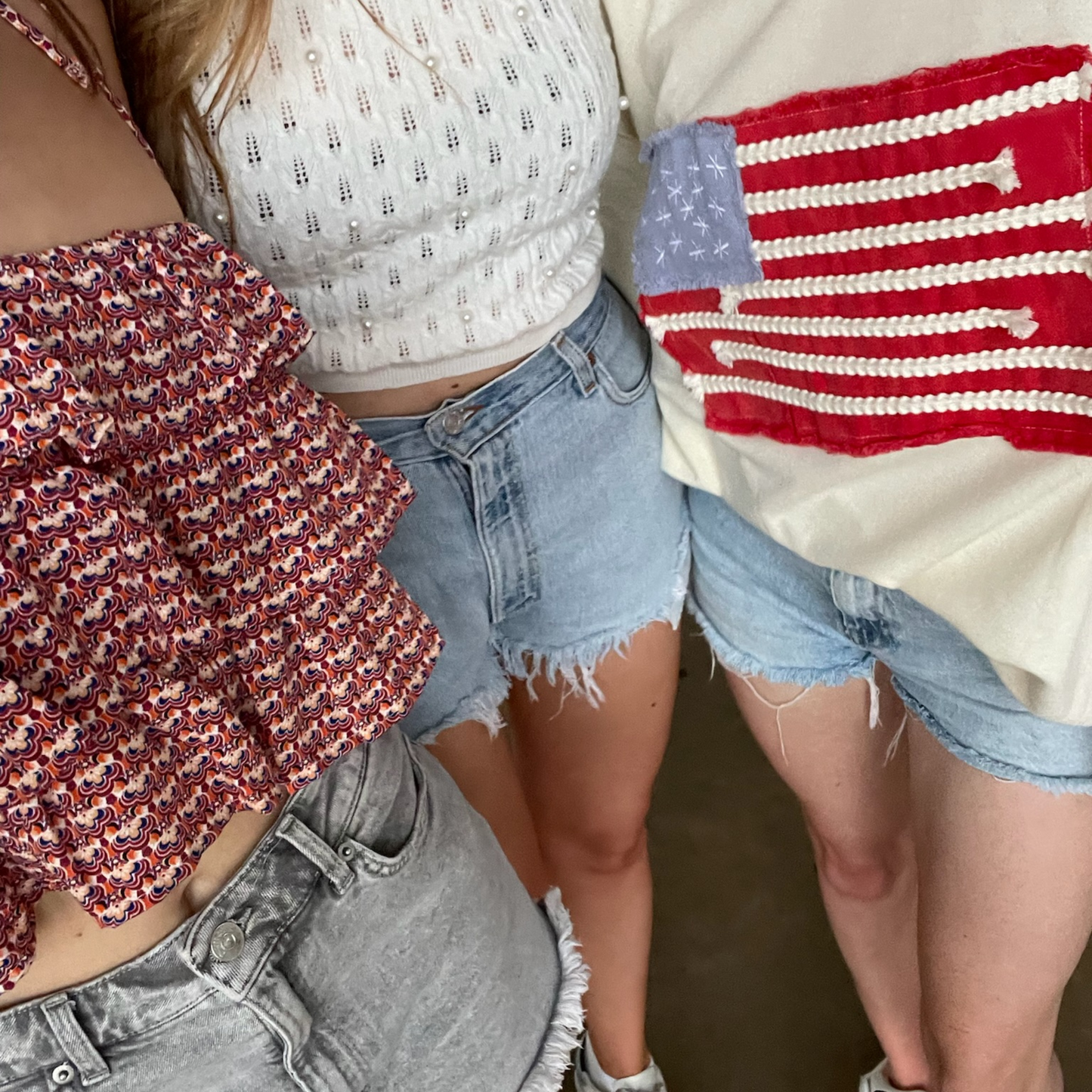 Yankee Doodle Darling Top: FINAL SALE