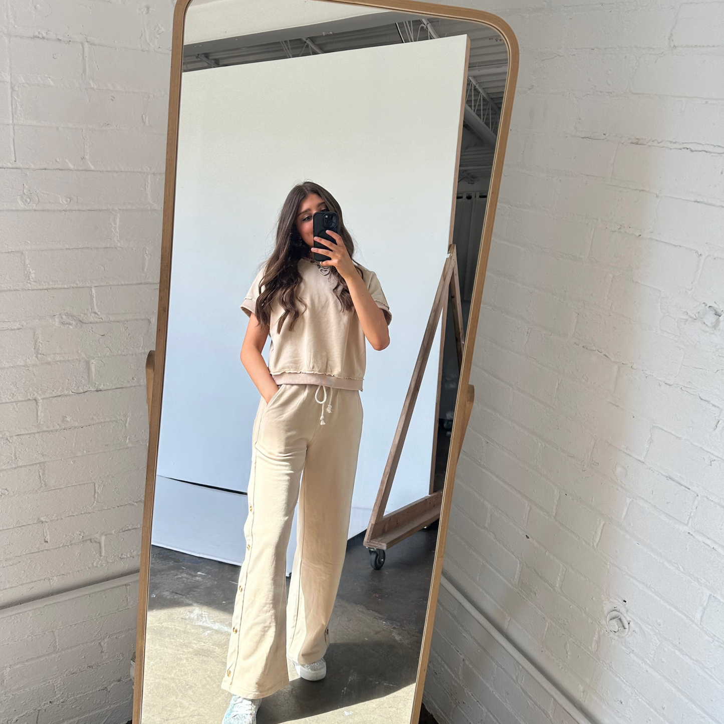 Taupe Dream Set Bottoms