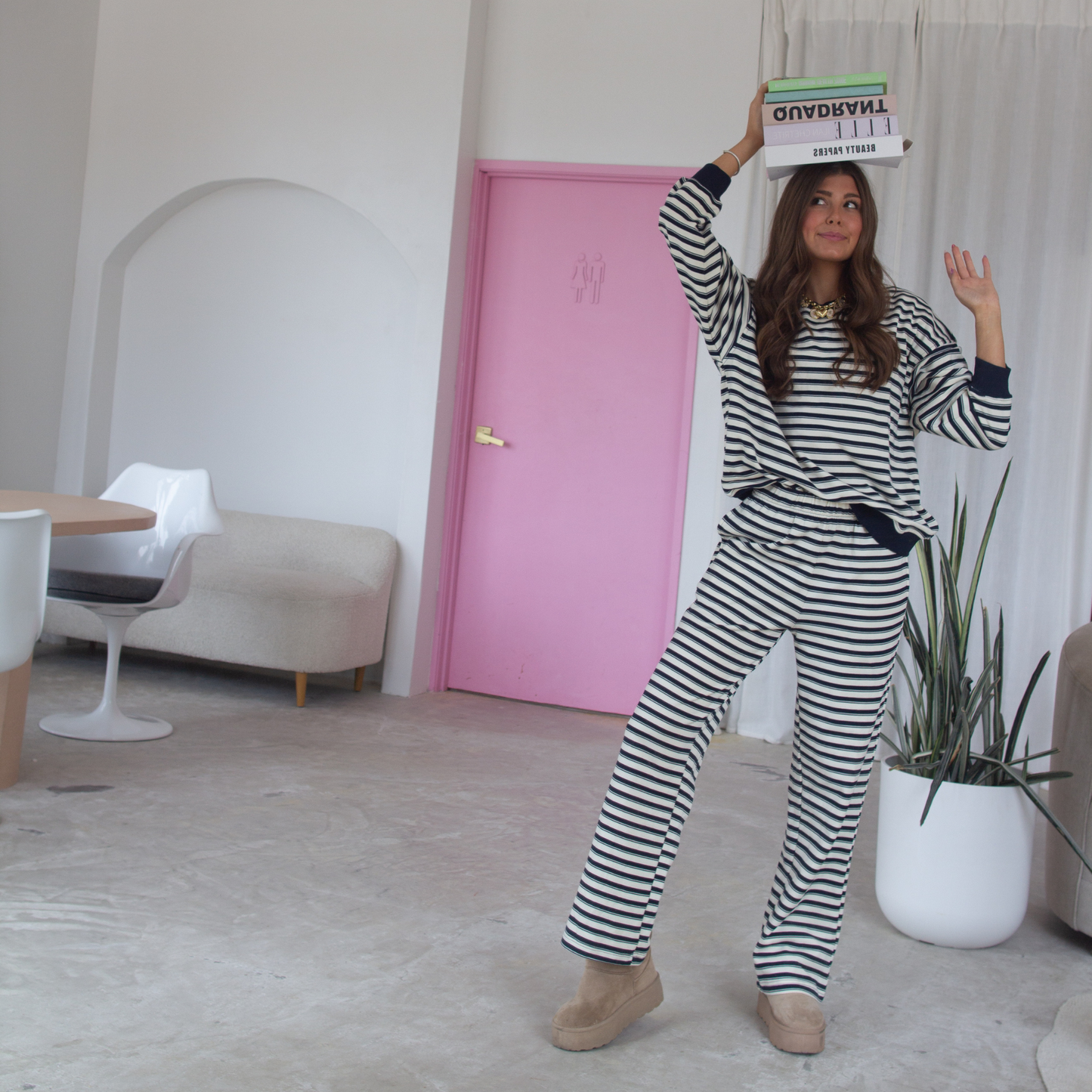 Après Chill Stripe Set