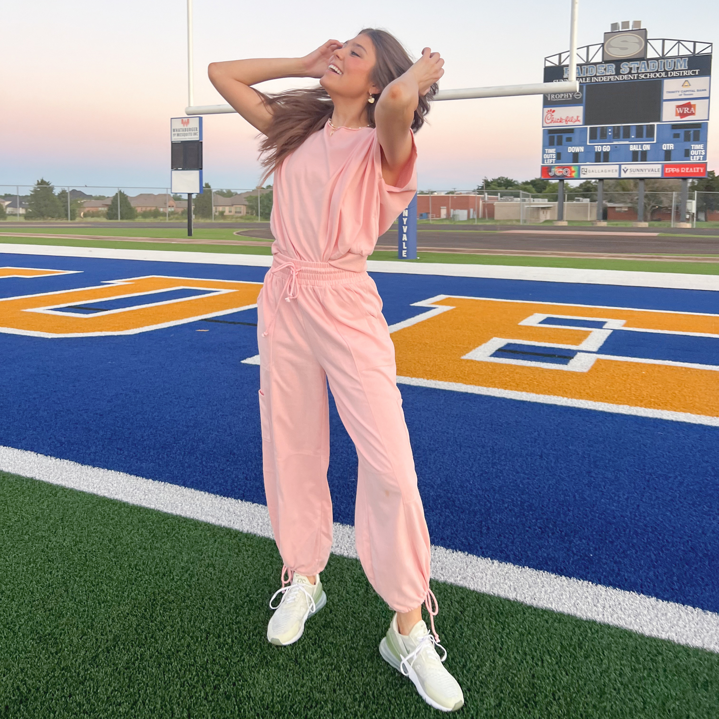 What's Poppin' Pink Set Joggers