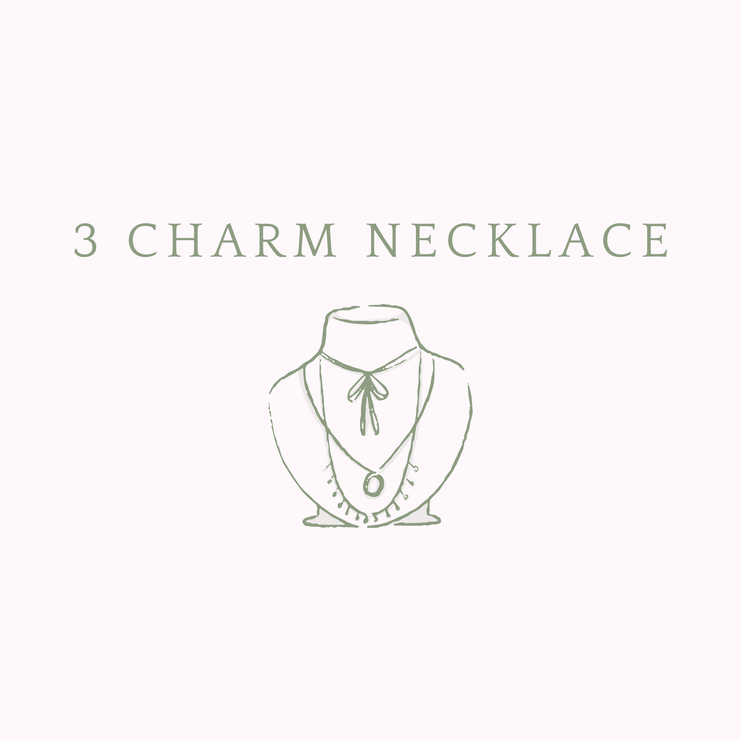 3 CHARM NECKLACE