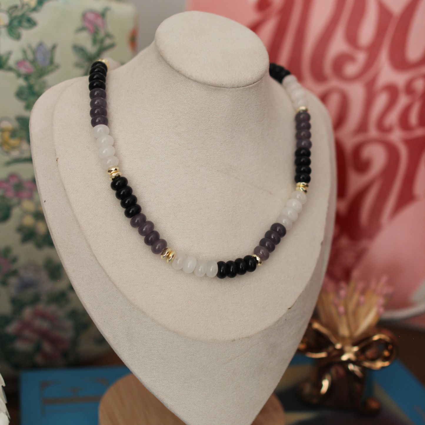 Colorful Beaded Necklaces (multiple variations)