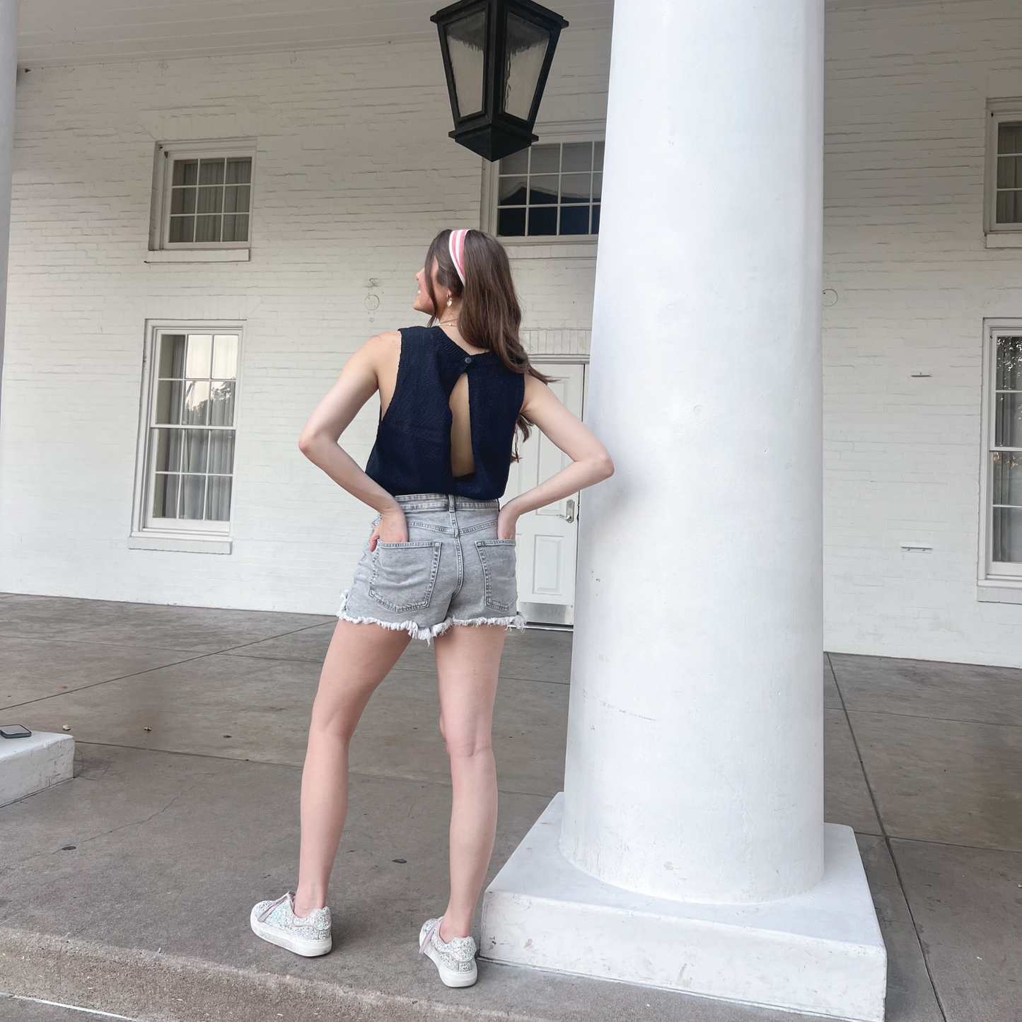 Red, White, & NAVY Tank