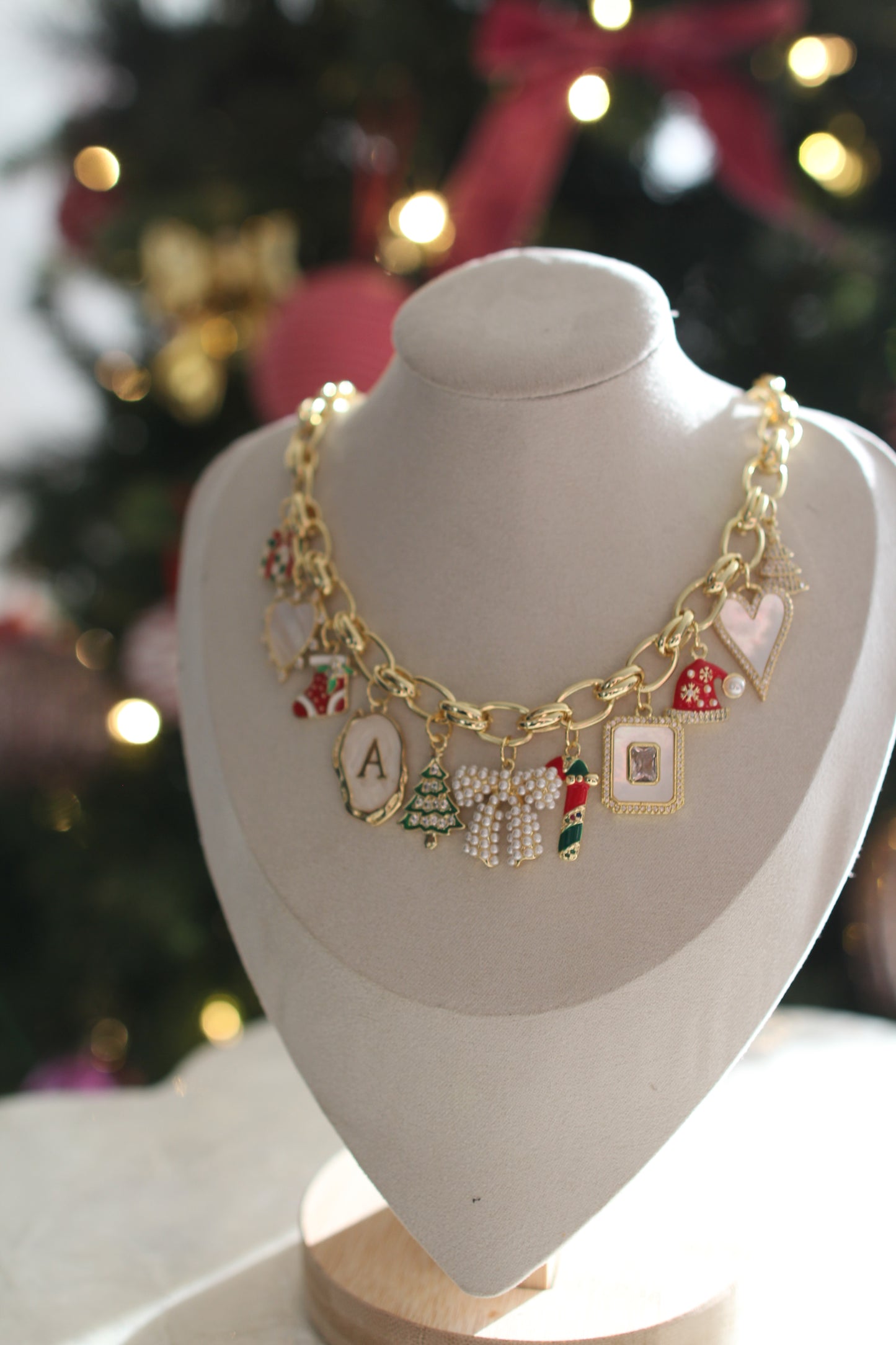 Holly Jolly Charm Necklace