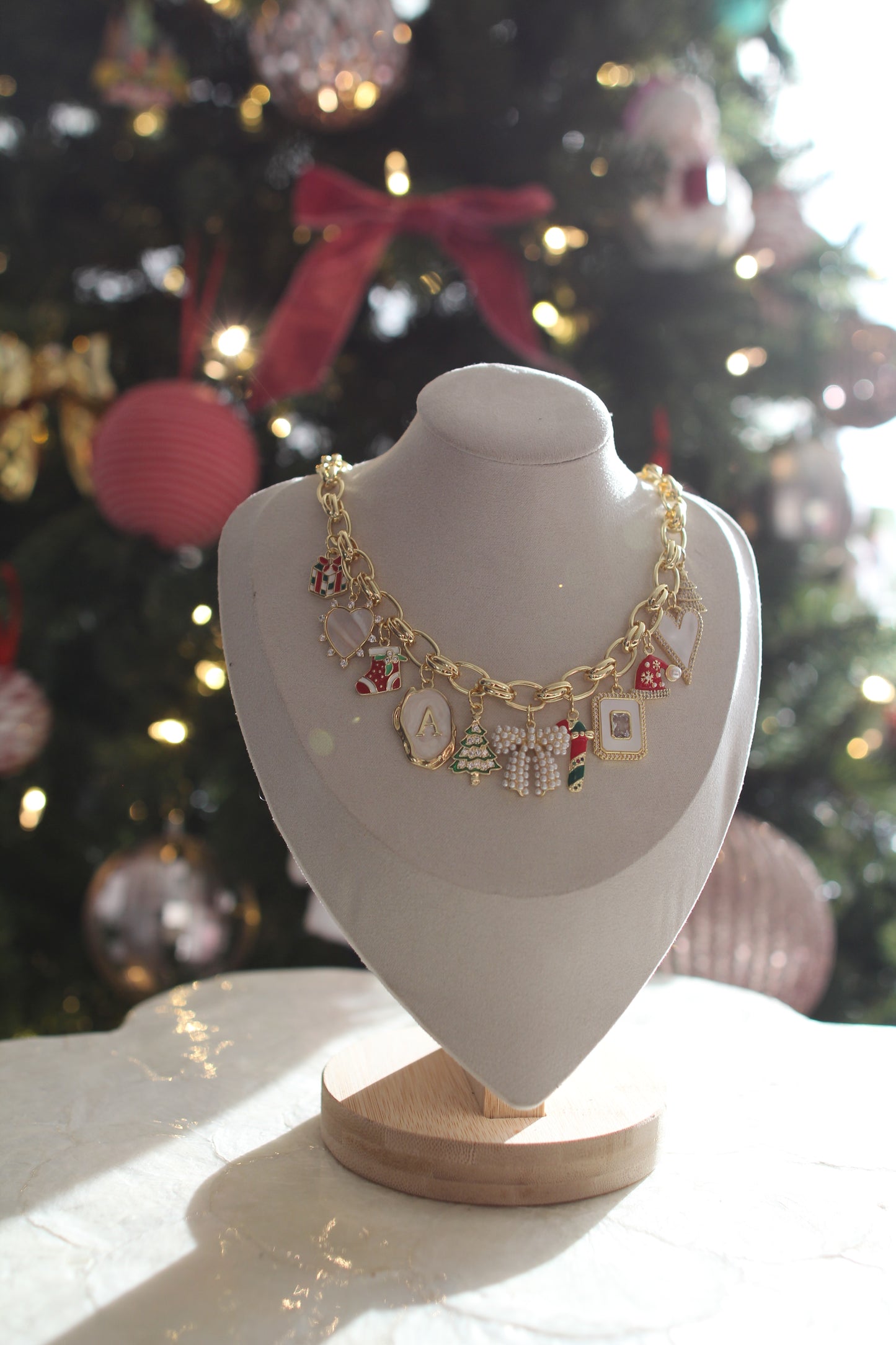 Holly Jolly Charm Necklace