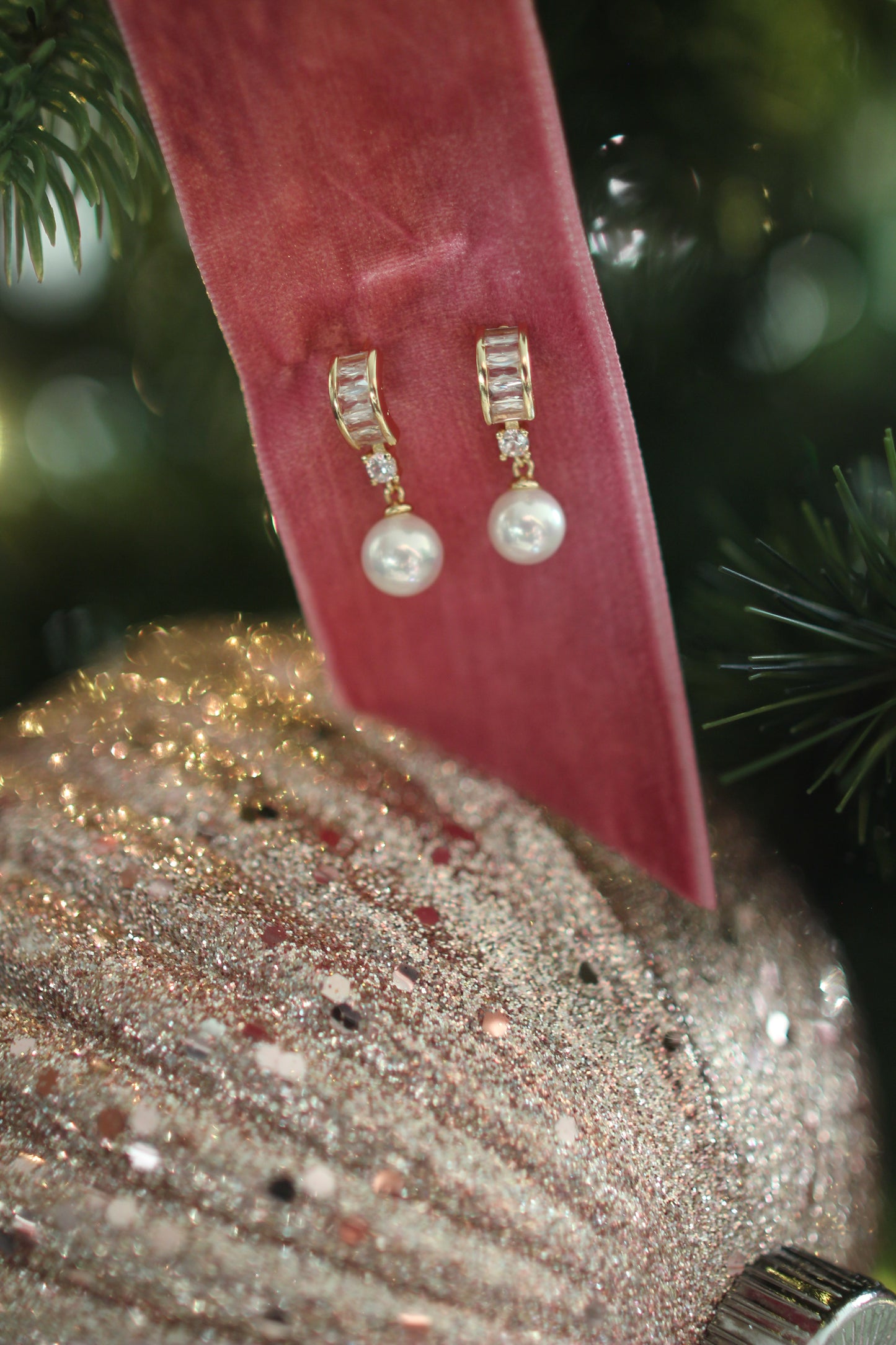 Pearl Drop Earrings STOCKING STUFFER